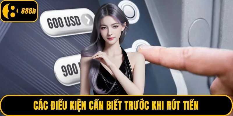 Các điều kiện cần biết trước khi rút tiền