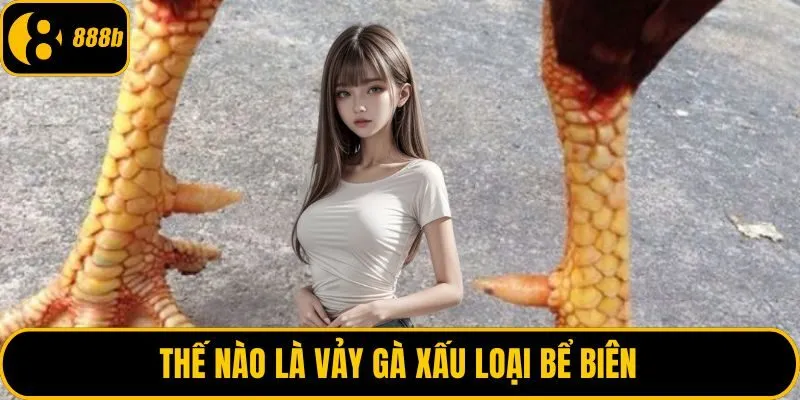 Thế nào là vảy gà xấu loại bể biên