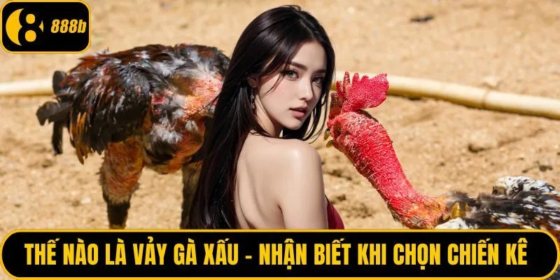 Thế nào là vảy gà xấu