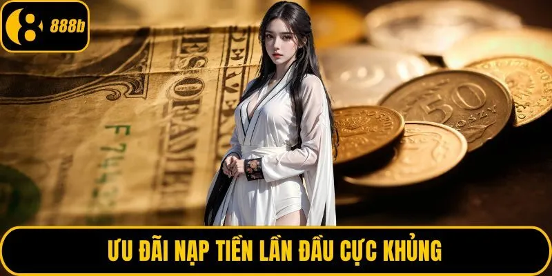 Ưu đãi nạp tiền lần đầu cực khủng